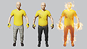 <br>Dynamic materials <br> for characters <br>by Jeroen Bloemen <br>
